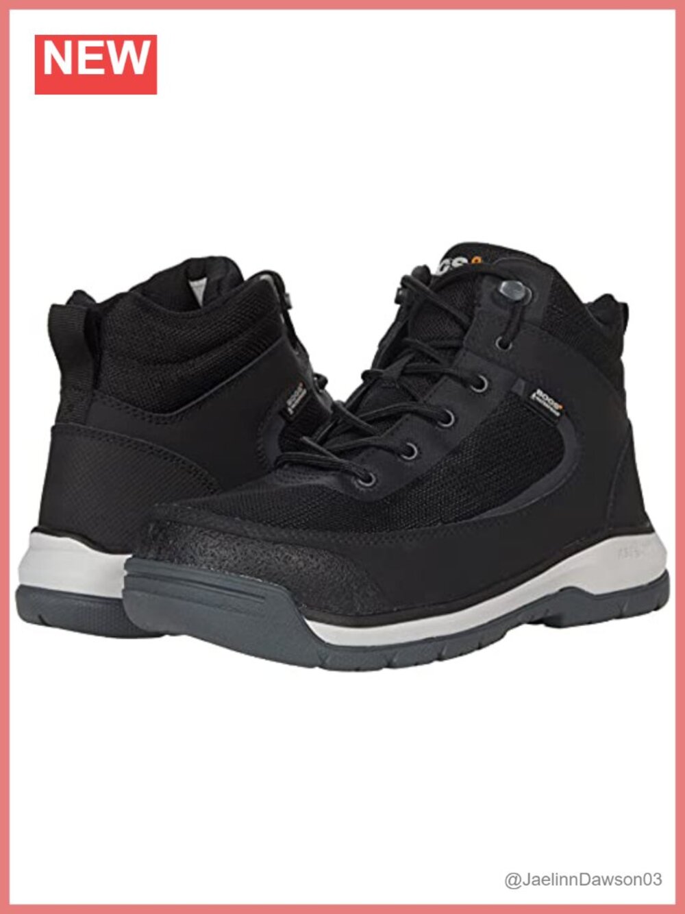 Waterproof Composite Toe Work Boots Ankle Lace-Up Utility